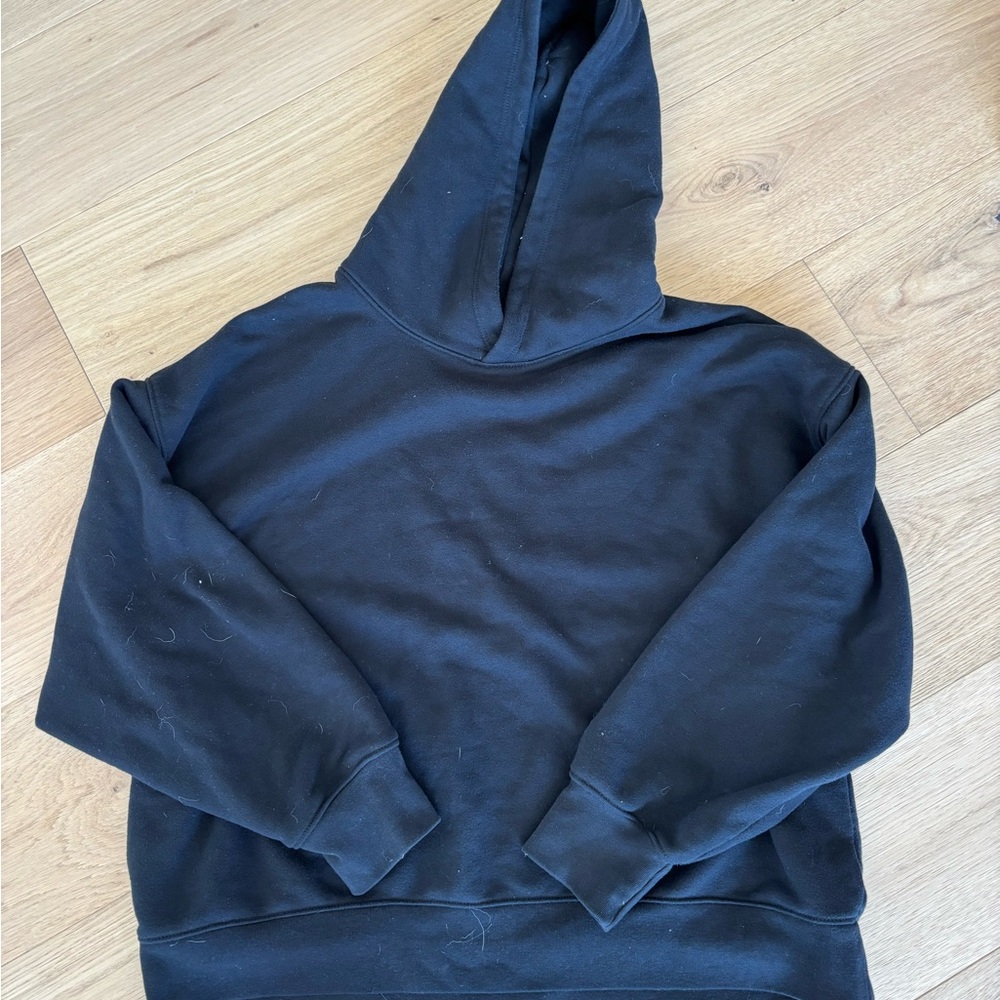 American Eagle Oversized Black Hooded Women’s Sweatshirt